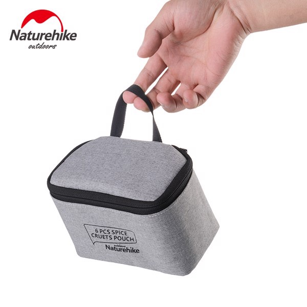 Bộ Hũ Đựng Gia Vị Dã Ngoại NatureHike NH17T011-P, Thiết Kế Gọn Nhẹ, Kín Chống Tràn Ngược