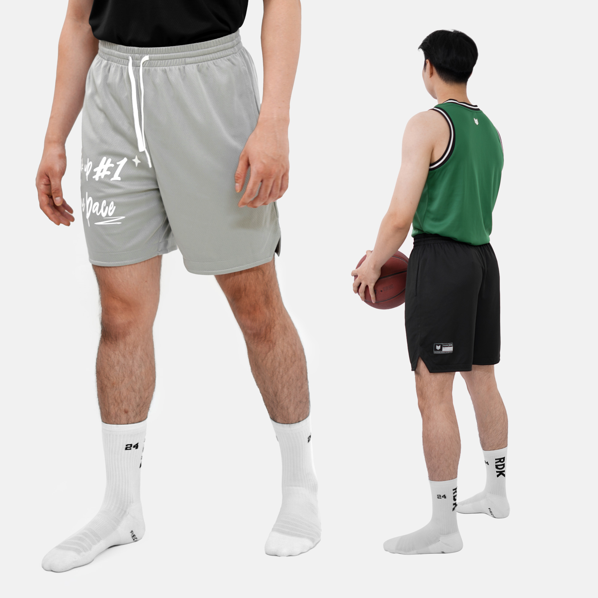 Quần short đùi thể thao Redikick Pick Up The Pace Bóng Rổ Pickle ball Gym Chạy Bộ Bóng Đá Tennis