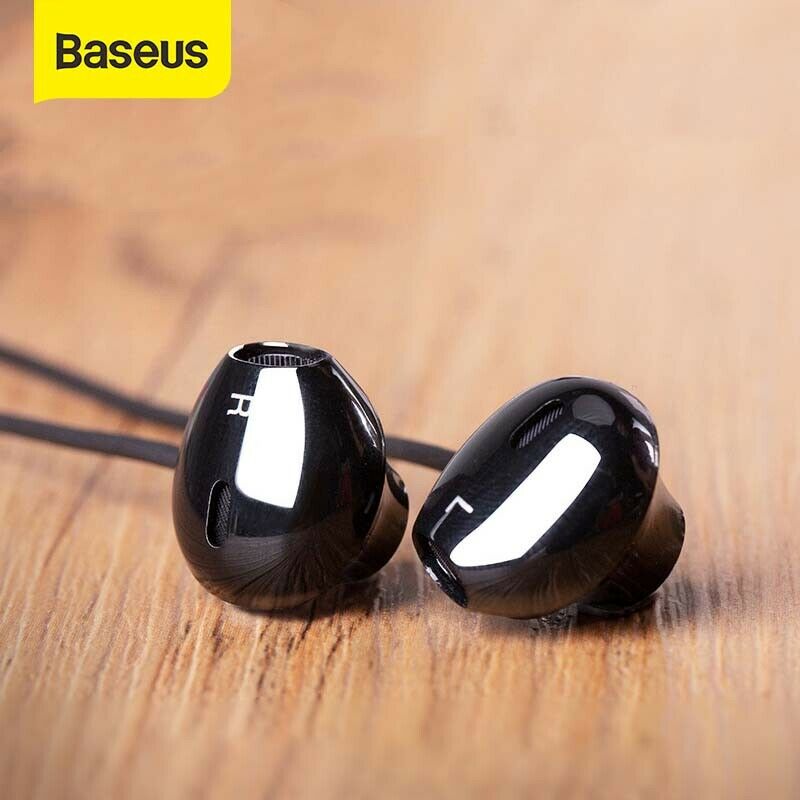 Tai nghe in Ear Baseus Encok H06TE Lateral (Wired Earphone with Mic Stereo Headset Earbuds Earpiece) - Hàng chính hãng