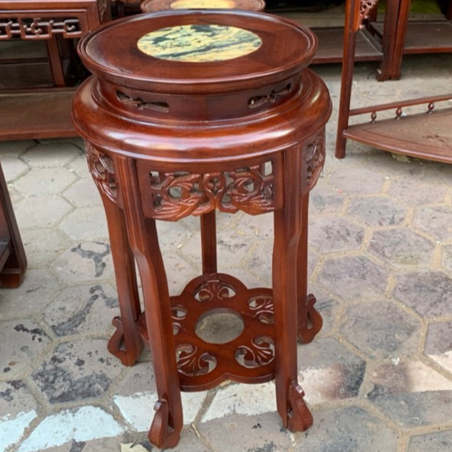 Đôn gỗ kê tượng