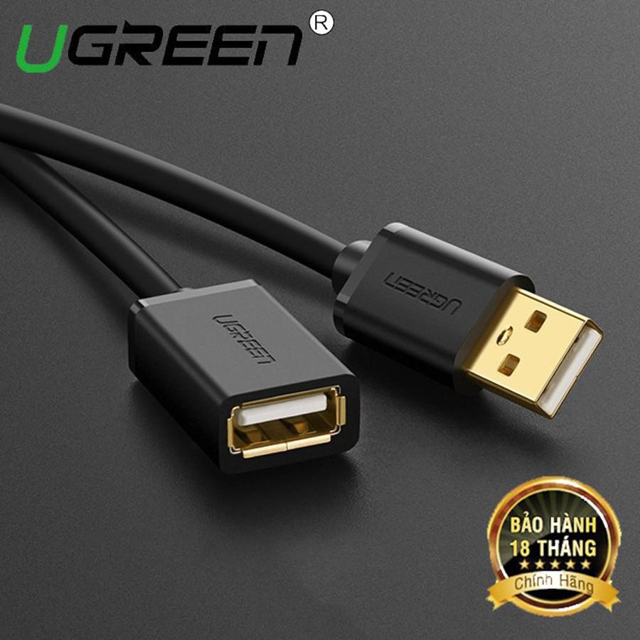 Ugreen 10314 - Cáp USB 2.0 nối dài 1M chính hãng - Hàng Chính Hãng
