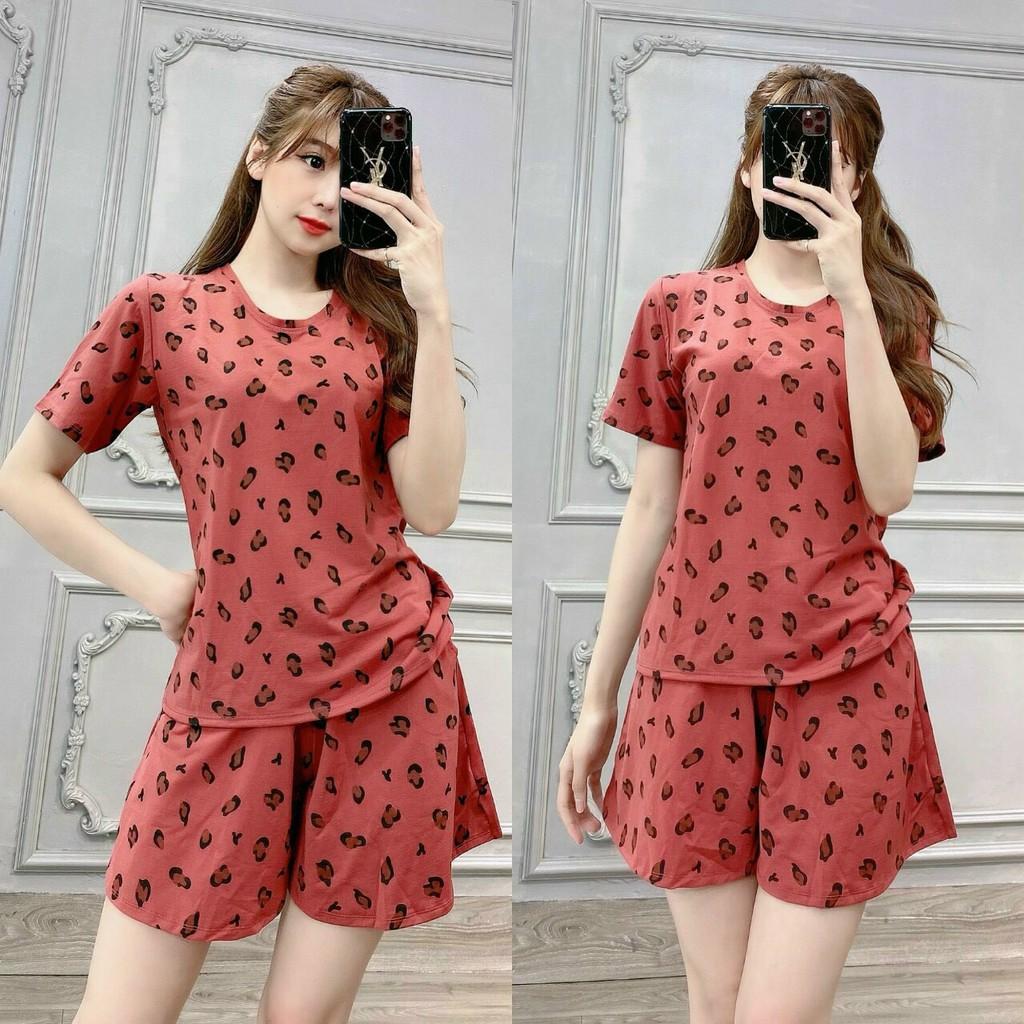 Bộ thun Cotton siêu xinh mặc nhà