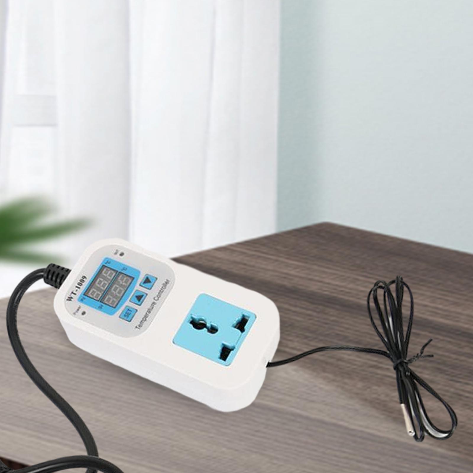 Thermostat Temperature Controller -50-110°C Digital Temperature Controller for Greenhouse  US Adapter