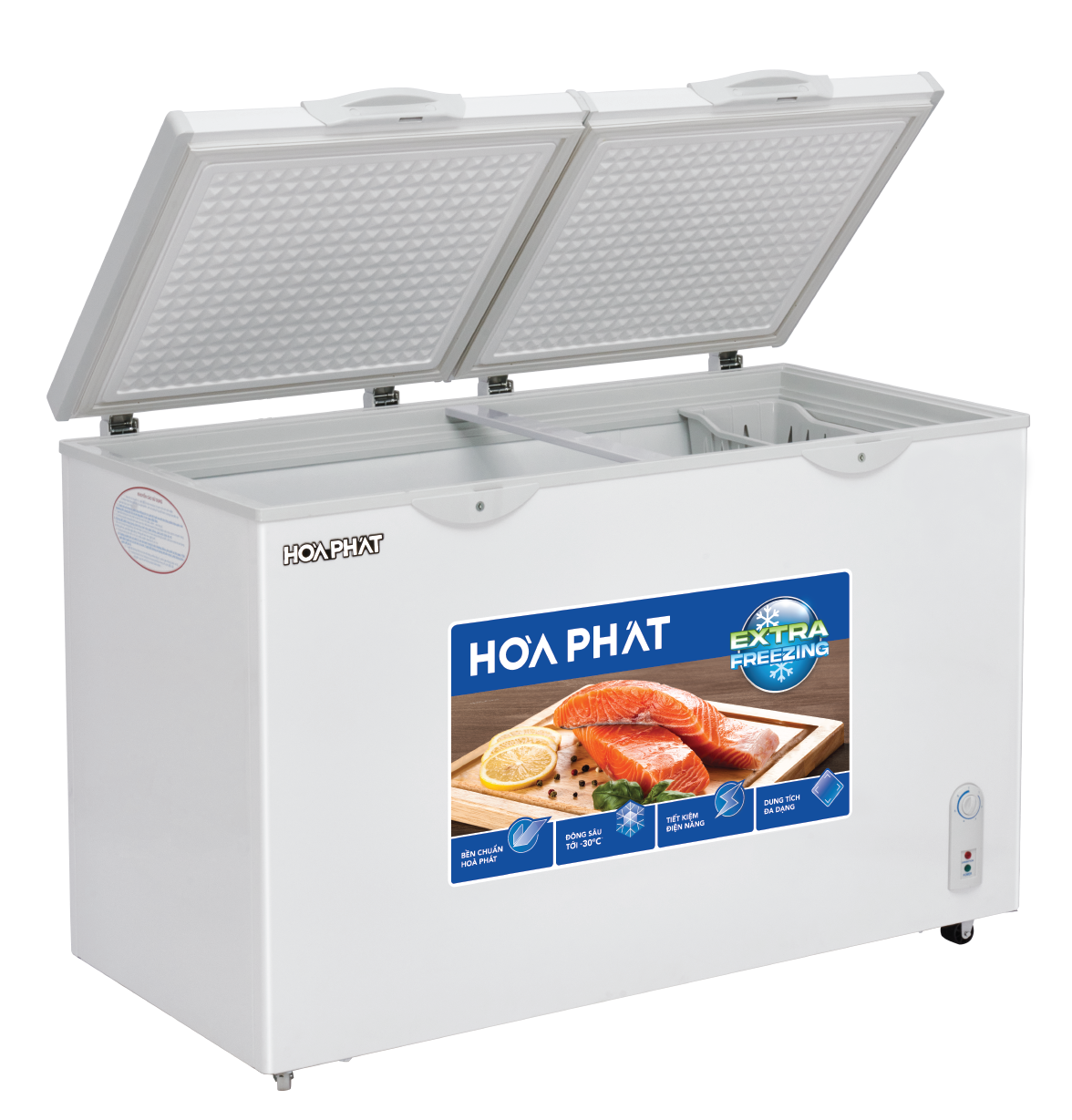 Tủ đông Hòa Phát HCF 666S1N2 352 lít - Hàng Chính Hãng