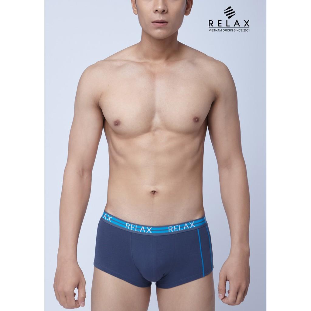 Quần lót nam trunk RLTK063 quần sịp nam thoáng mát mềm mại cao cấp, co giãn tốt, ôm gọn - RELAX