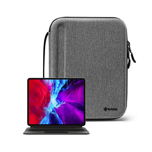 Túi Chống Va Đập Tomtoc (USA) Protfolio Holder Hardshell i pa d Pro 12.9Inch &amp; Surface pro 12.3Inch Gray (A06-004G)