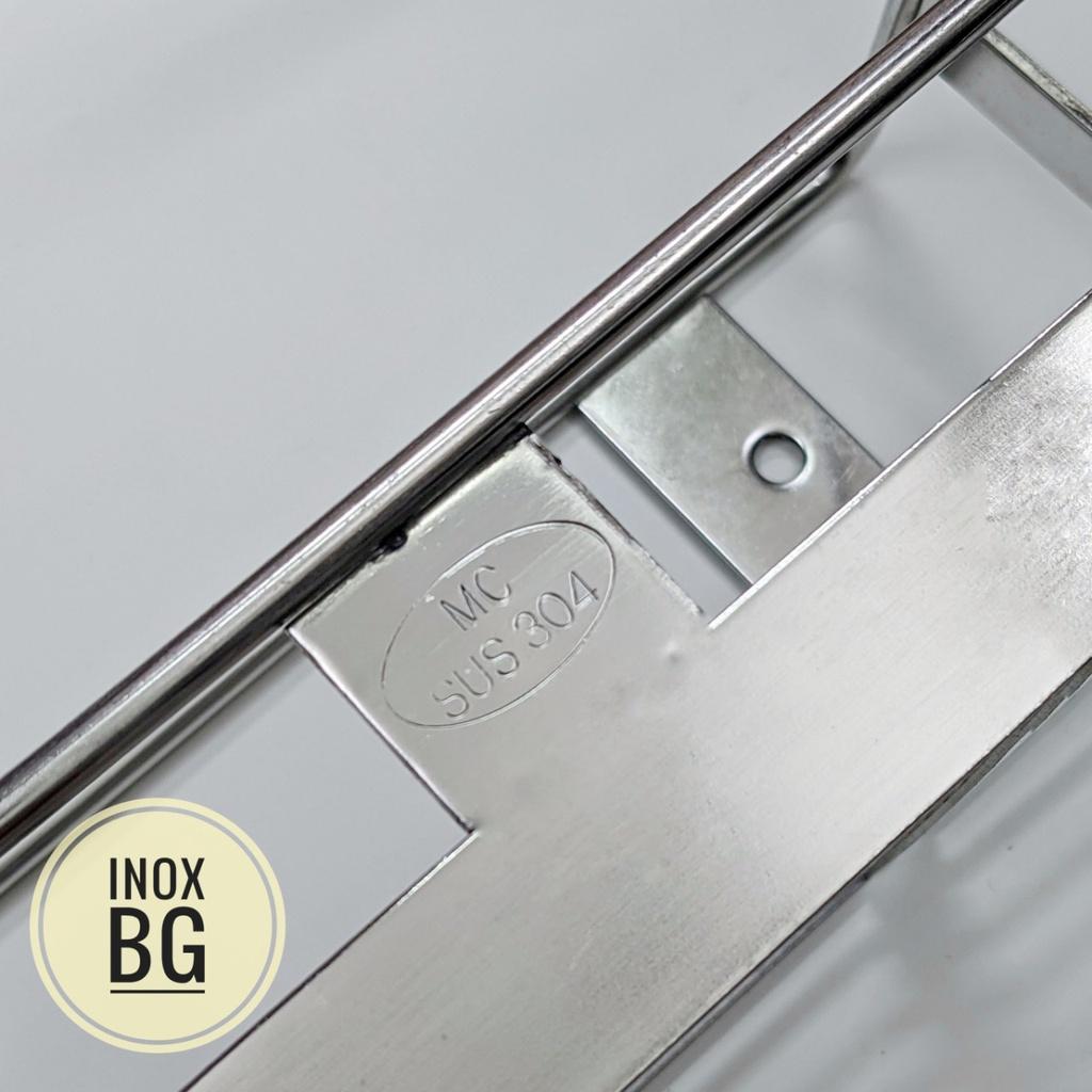 Kệ gia vị 20/30/36/40/50cm Inox 304, Kệ để đồ nhà tắm, nhà bếp kèm đinh ốc