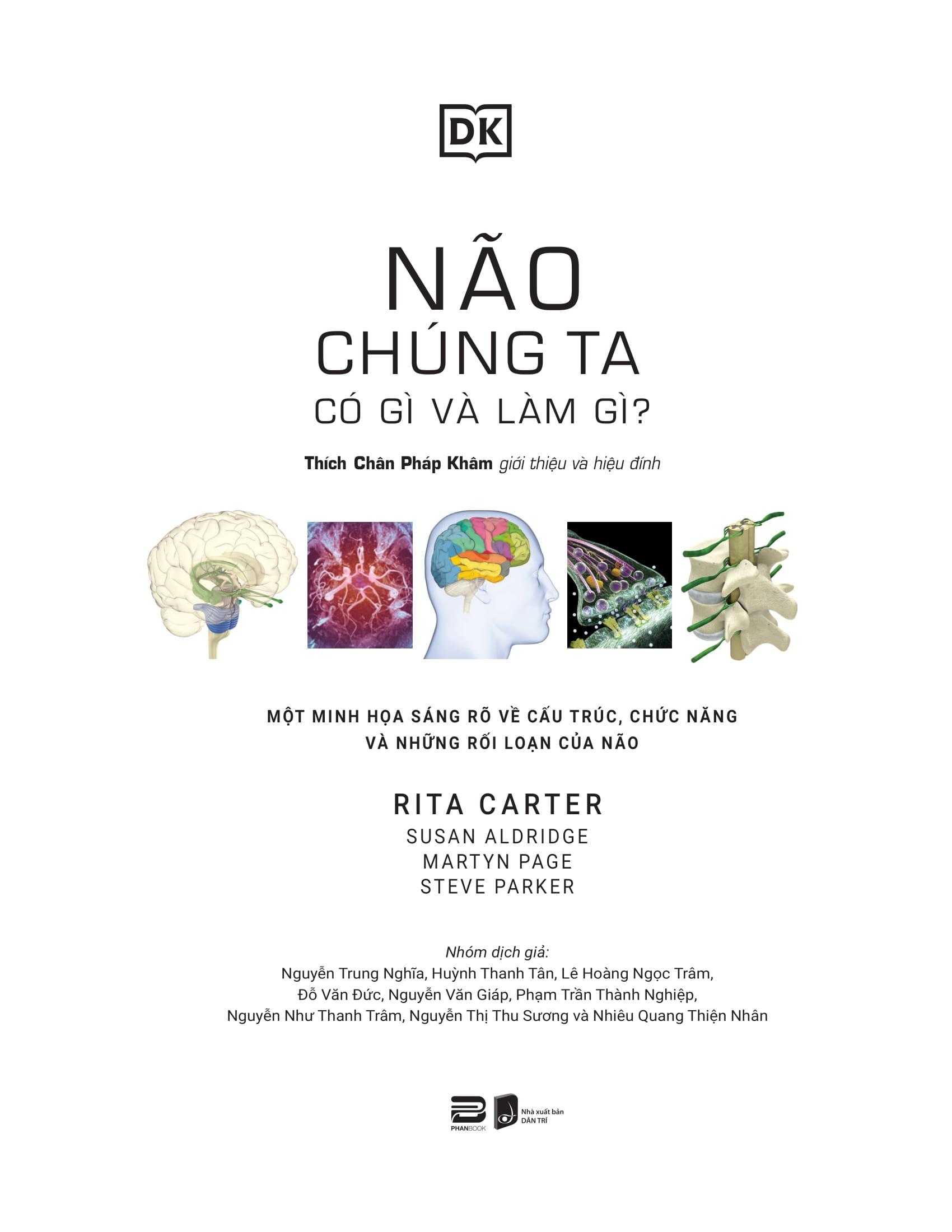 The Brain Book - Não Chúng Ta Có Gì Và Làm Gì? - Bìa Cứng