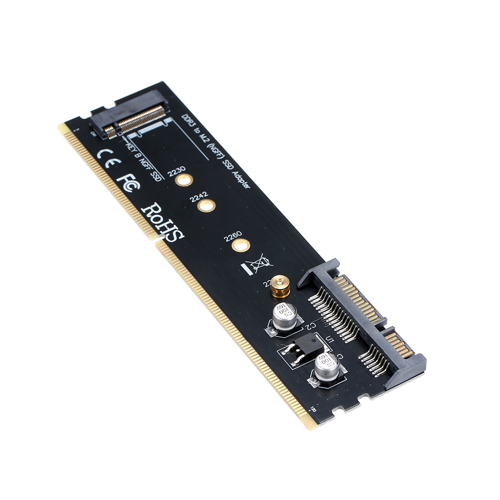 Bộ chuyển đổi ổ cứng DDR sang M.2 ATA sang M.2 B-key 2230/2242/2260/2280