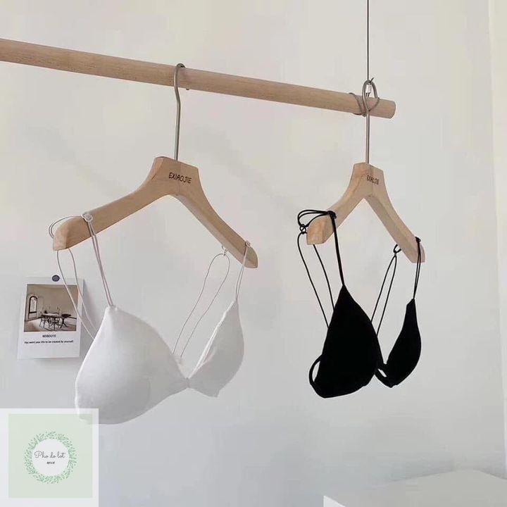 Áo Bra Sexy cotton đệm mỏng dây bún cài trước Freesize