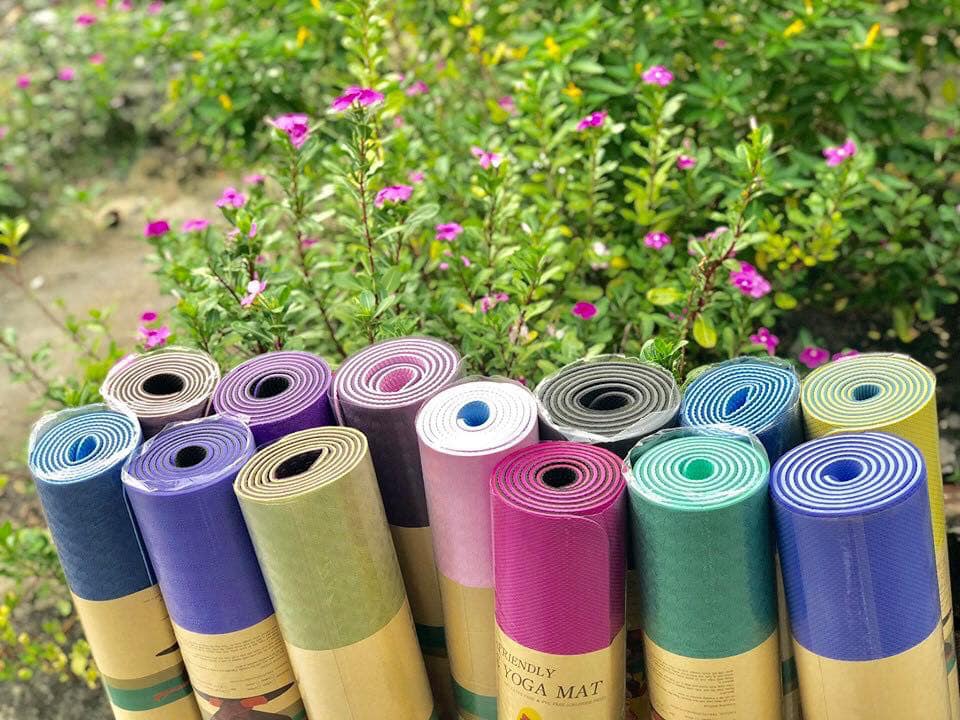 Thảm YoGa 2 Mặt Tặng Kèm Túi Đựng