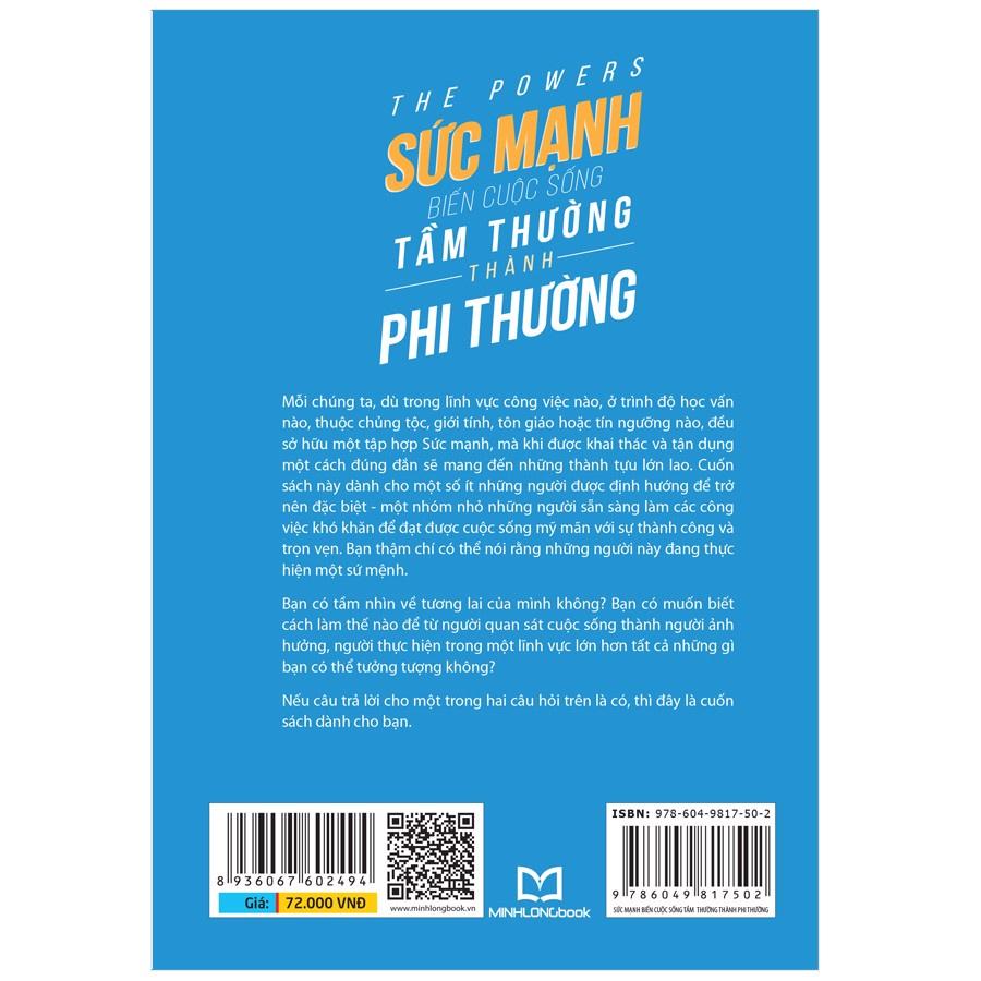 Sách: Sức Mạnh Biến Cuộc Sống Tầm Thường Thành Phi Thường - TSKN