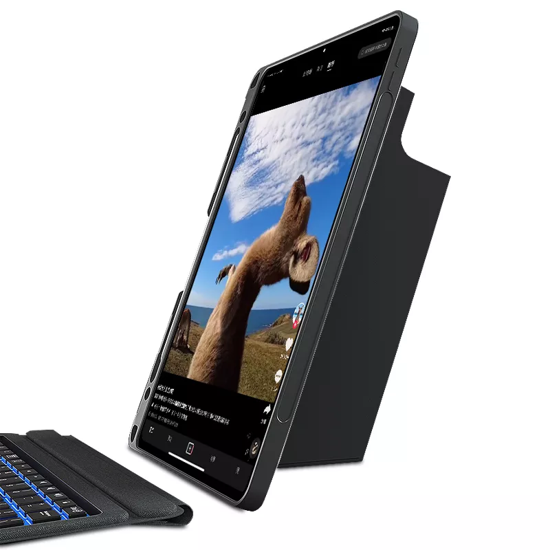 Ốp Lưng/BaoDa/Case Bàn Phím Dành Cho iPad Bluetooth Có Đèn Led Phím, Trackpad Mượt, Có Thể Tháo Rời Bàn Phím WIWU Mag Touch - Hàng Chính Hãng