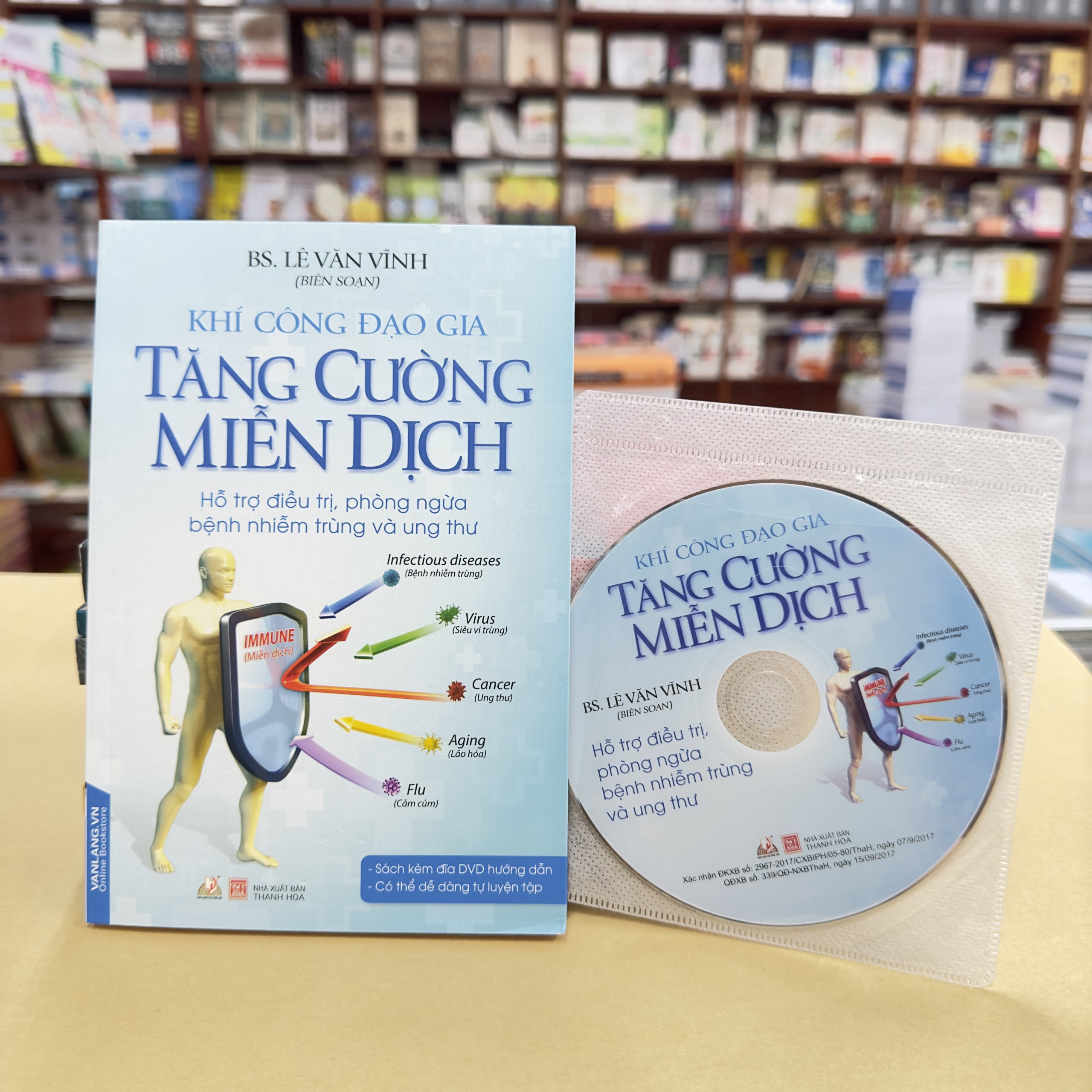 Sách Khí Công Đạo Gia - Tăng Cường Miễn Dịch (Kèm CD)