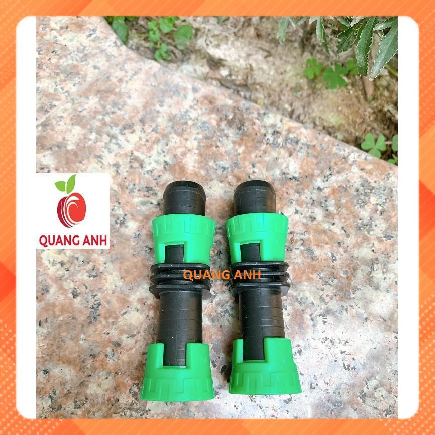 CÚT NỐI NHANH ỐNG NƯỚC TƯỚI NHỎ GIỌT ỐNG 16MM - SET 1 CÁI