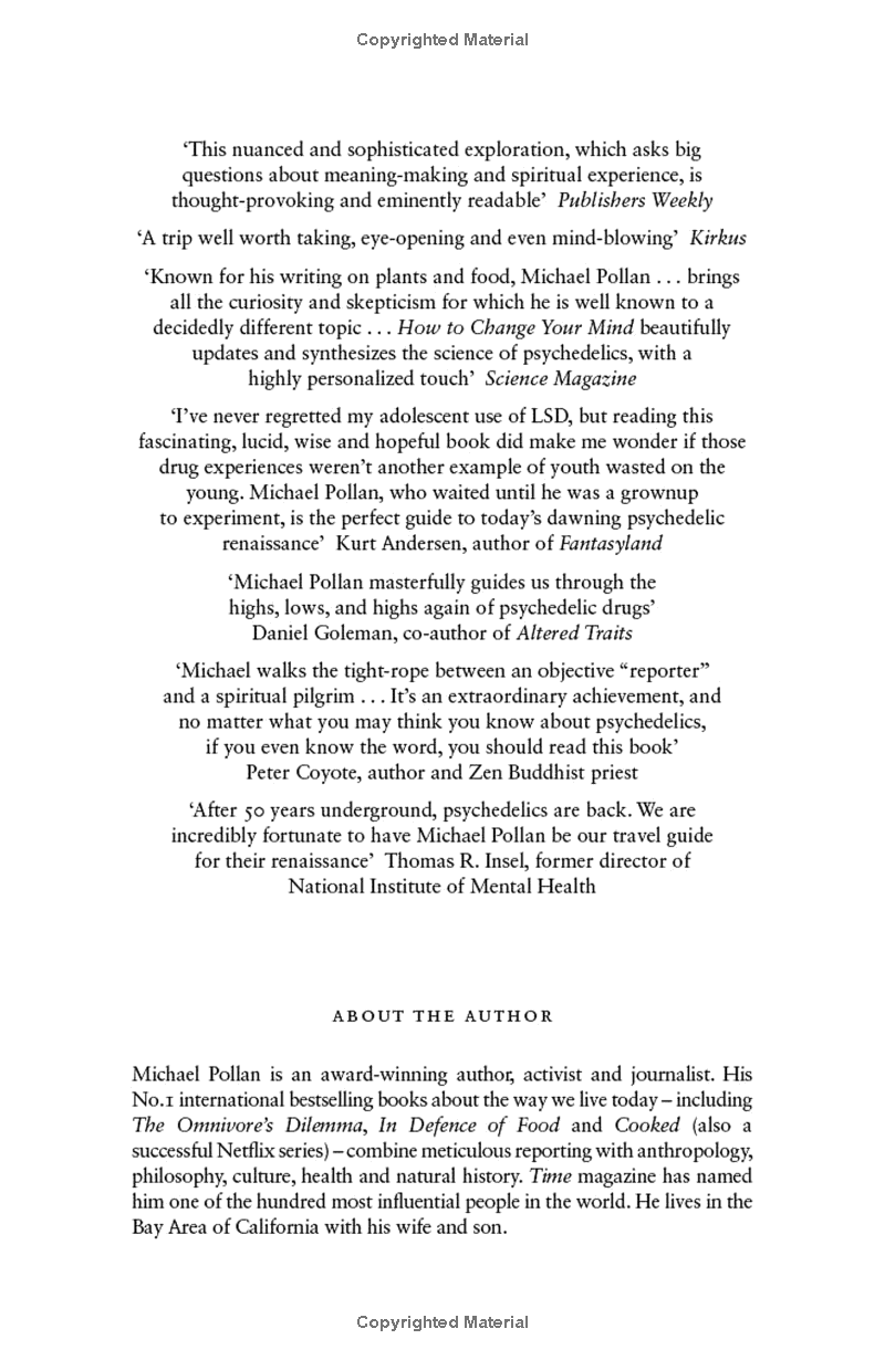 How To Change Your Mind : The New Science Of Psychedelics