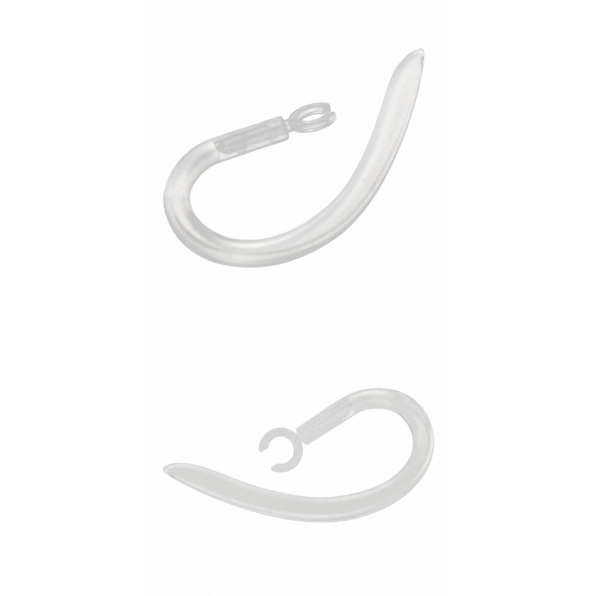 2Pieces Earphone Transparent Silicone Earhook  Headset 5.0mm+6.0mm