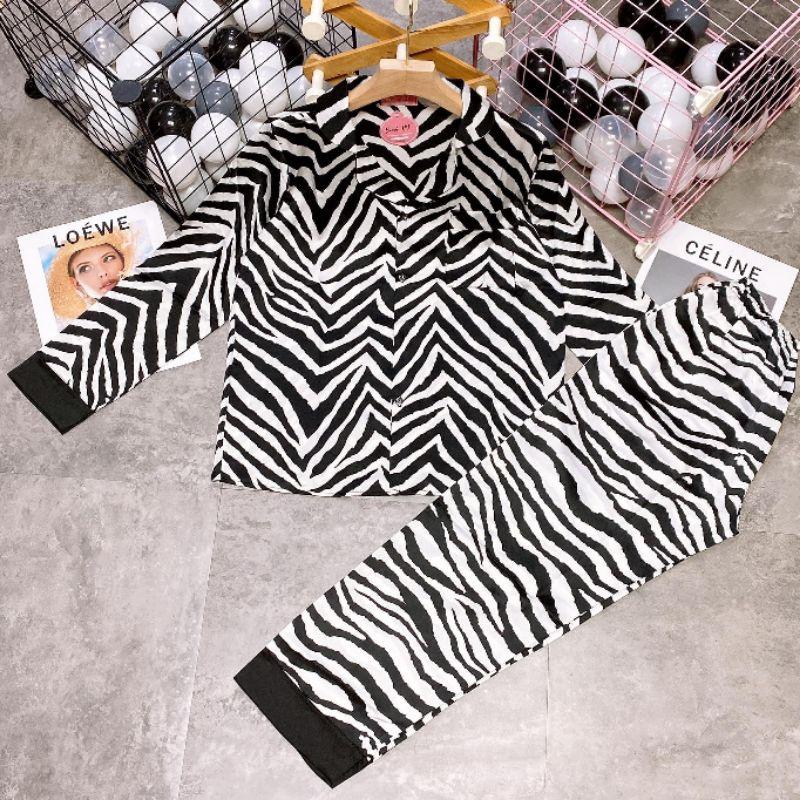 Bộ đồ pijama thiết kế lụa latin cao cấp