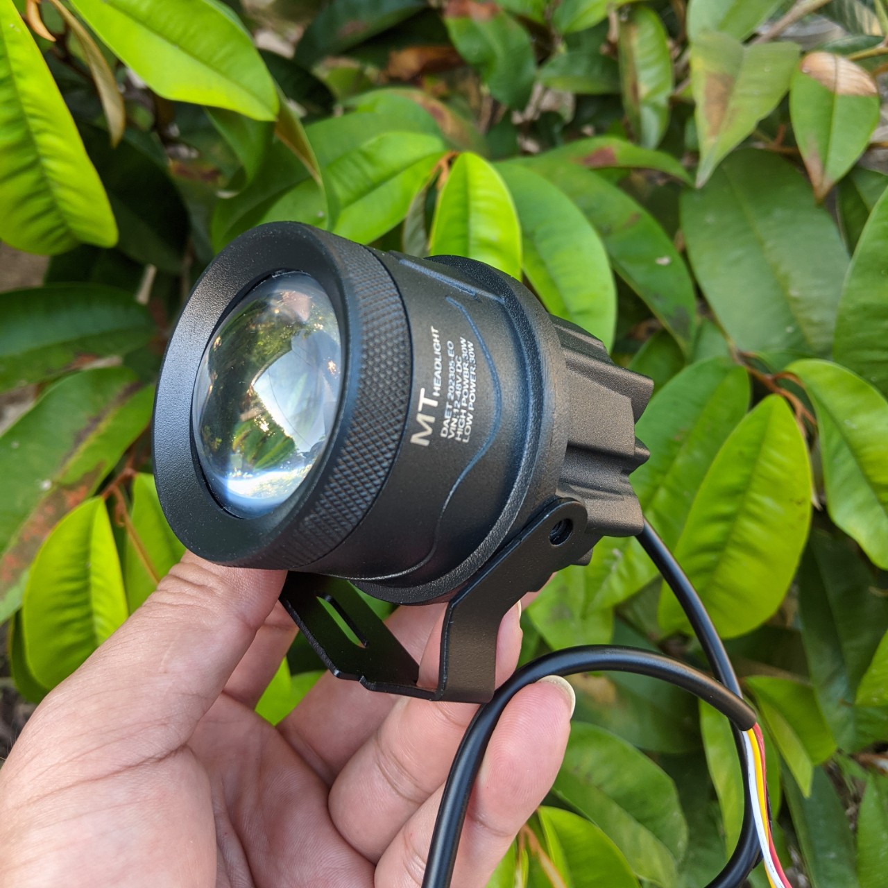 60W Đèn pha trợ sáng xe máy ô tô bi cầu 2.0" V9 hàng cao câp cho khách víp xem vieo, đèn led xe máy ô tô