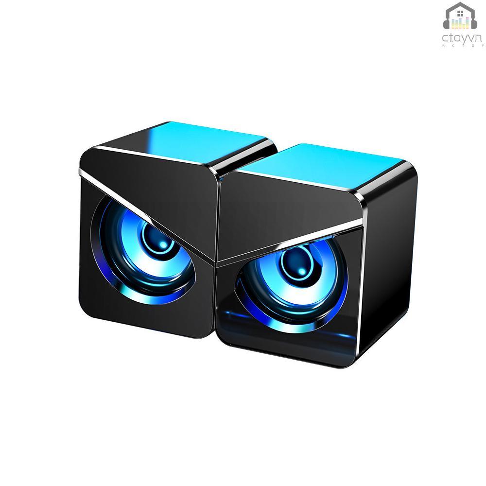 Loa máy tính có dây USB âm thanh trầm mạnh mẽ