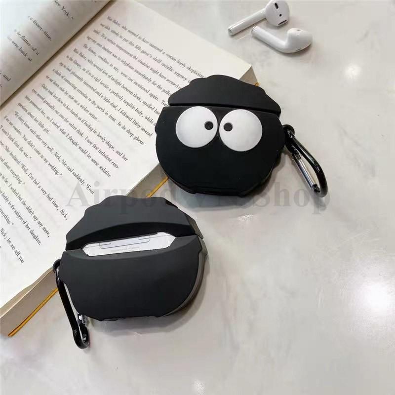 Bao Case Ốp dành cho airpod 1 và 2,airpod pro, i11,i12, i100, i9s... Little Nigger silicon 3D
