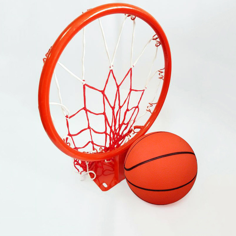 Bộ Vành bóng rổ + Quả bóng rổ (Kèm kim bơm và lưới)