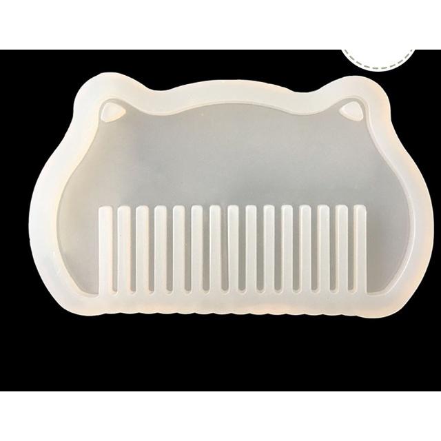 Khuôn Resin Lược Hình Mèo Tròn - Trường Thịnh Sài Gòn