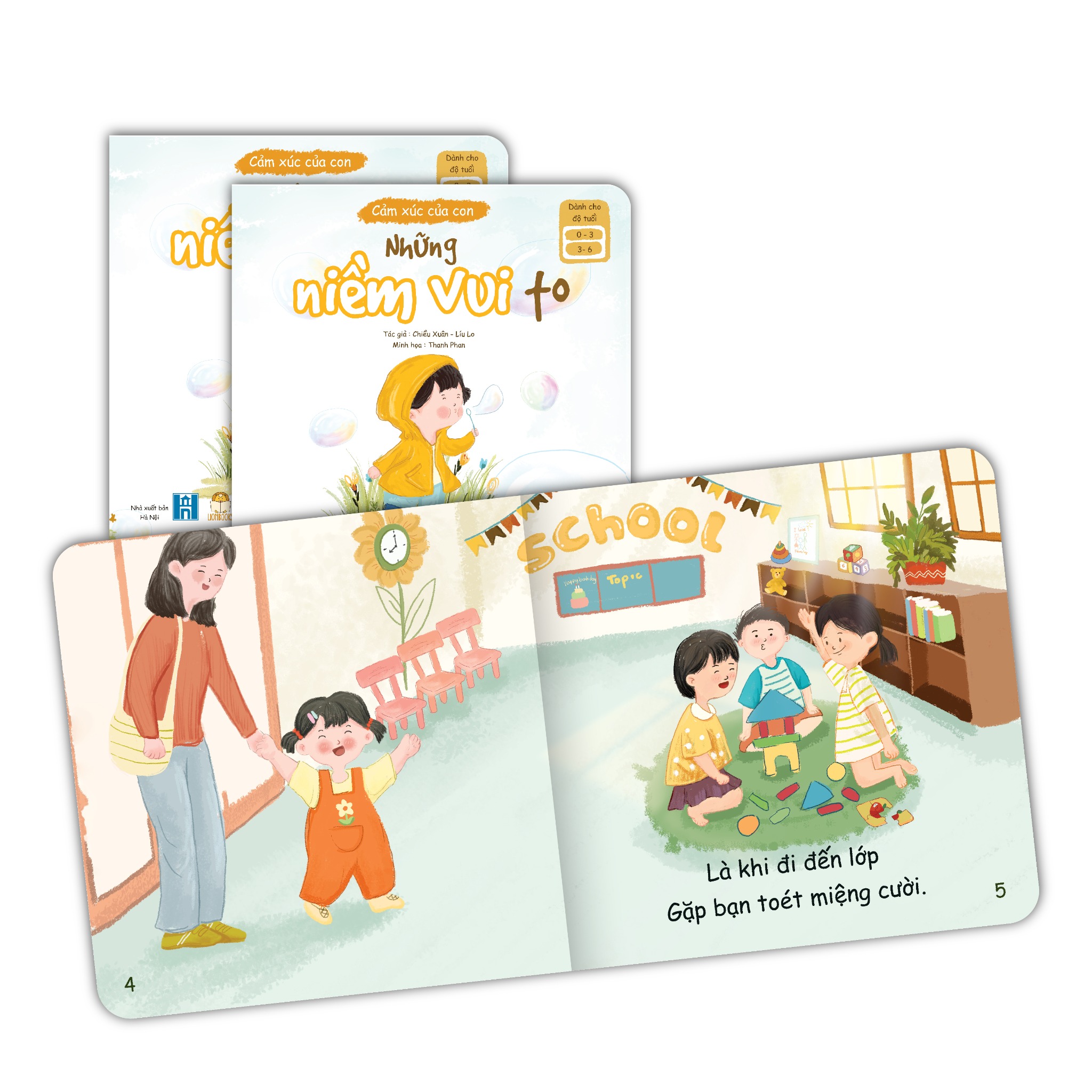 Combo 4 cuốn Cảm xúc của con