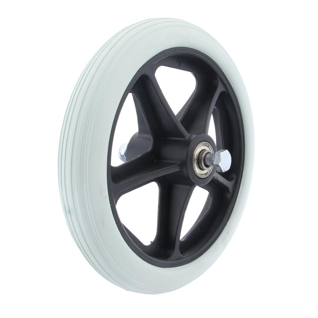 2pcs 5/16 Bear Wheelchair Front Castor Wheels Replacement 7 inch