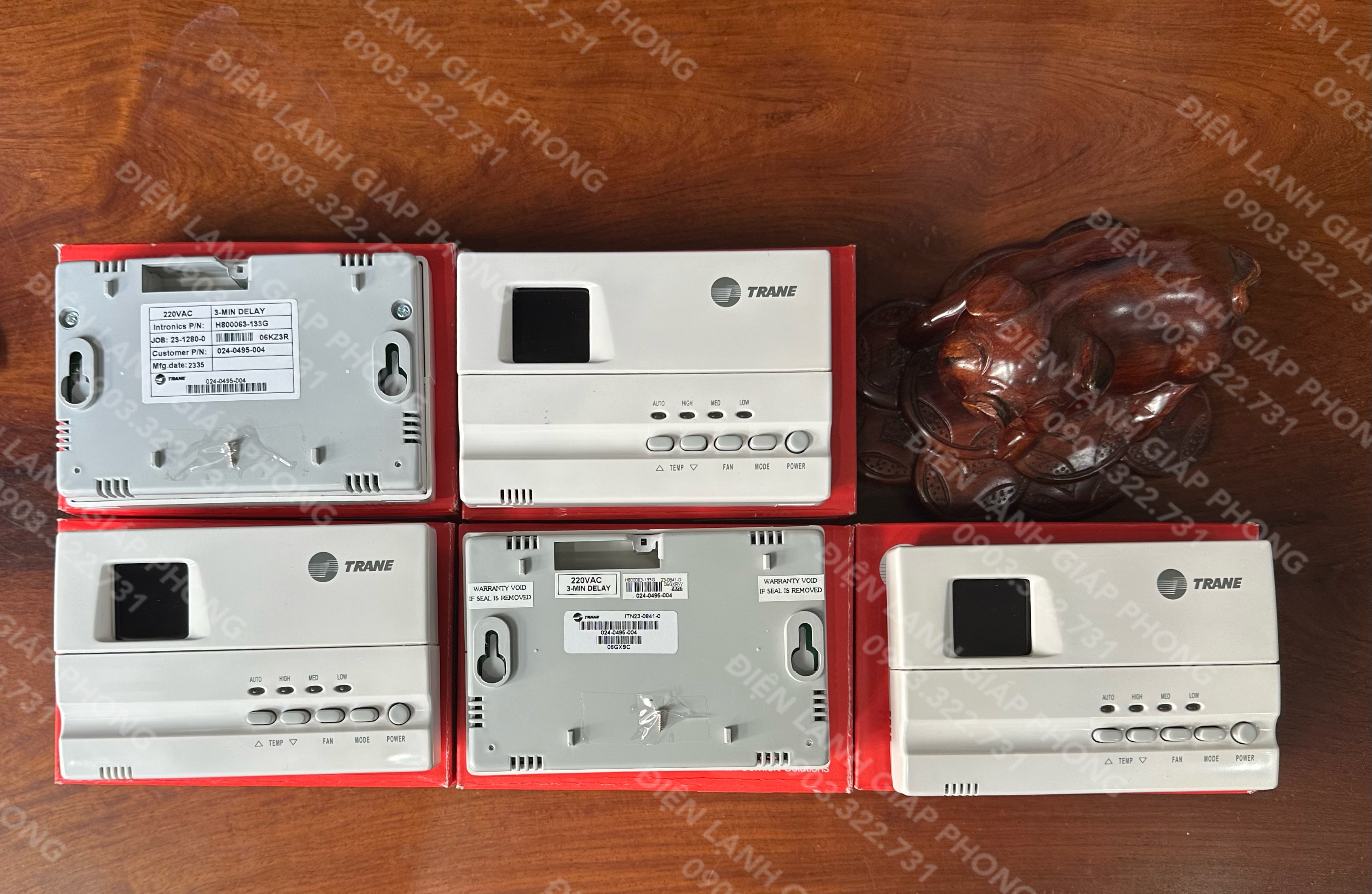 Thermostat điều khiển Trane 1 comp Model ITN23-0841-0 P/N 024-0495-004 - Hàng chính hãng