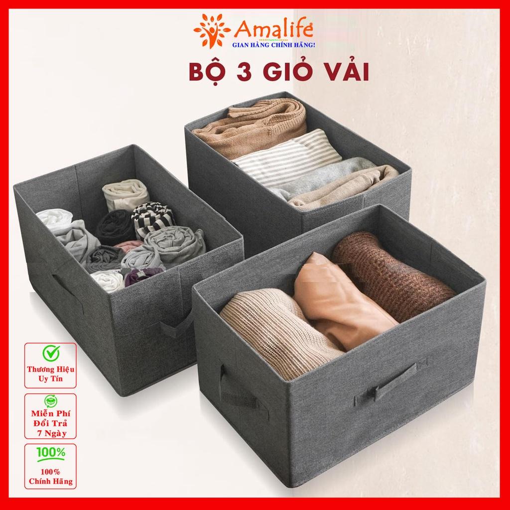 Combo 3, Combo 2, Combo 1 hộp đựng đồ đa năng phong cách Nhật Bản chính hãng Amalife