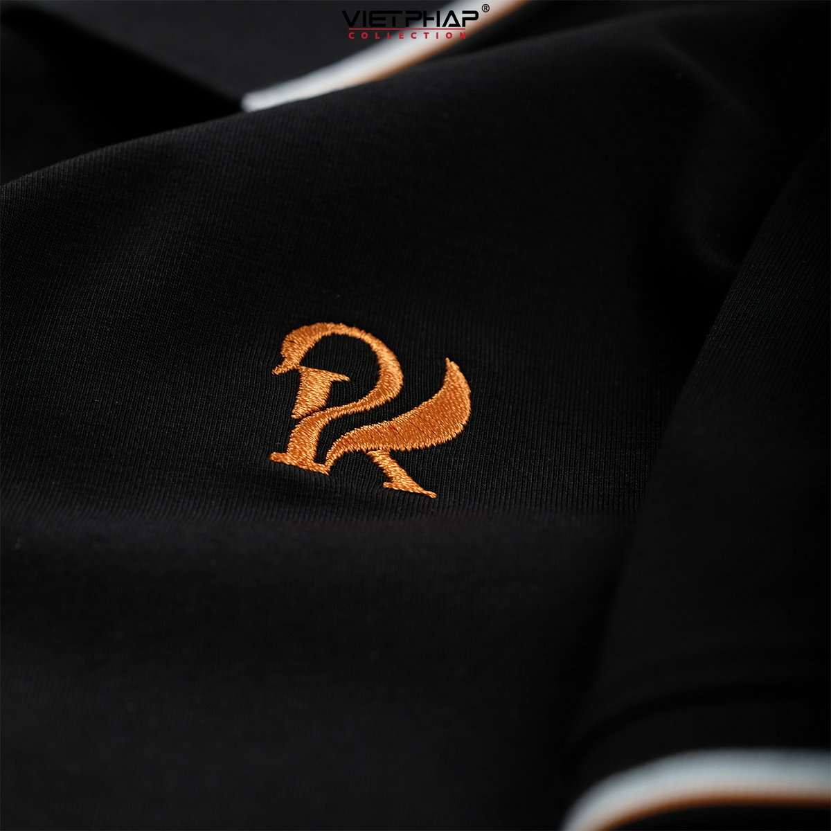 Áo Polo Nam VIỆT PHÁP Form Luxury - Thun 4 Chiều Trơn , lịch lãm, sang trọng 96508