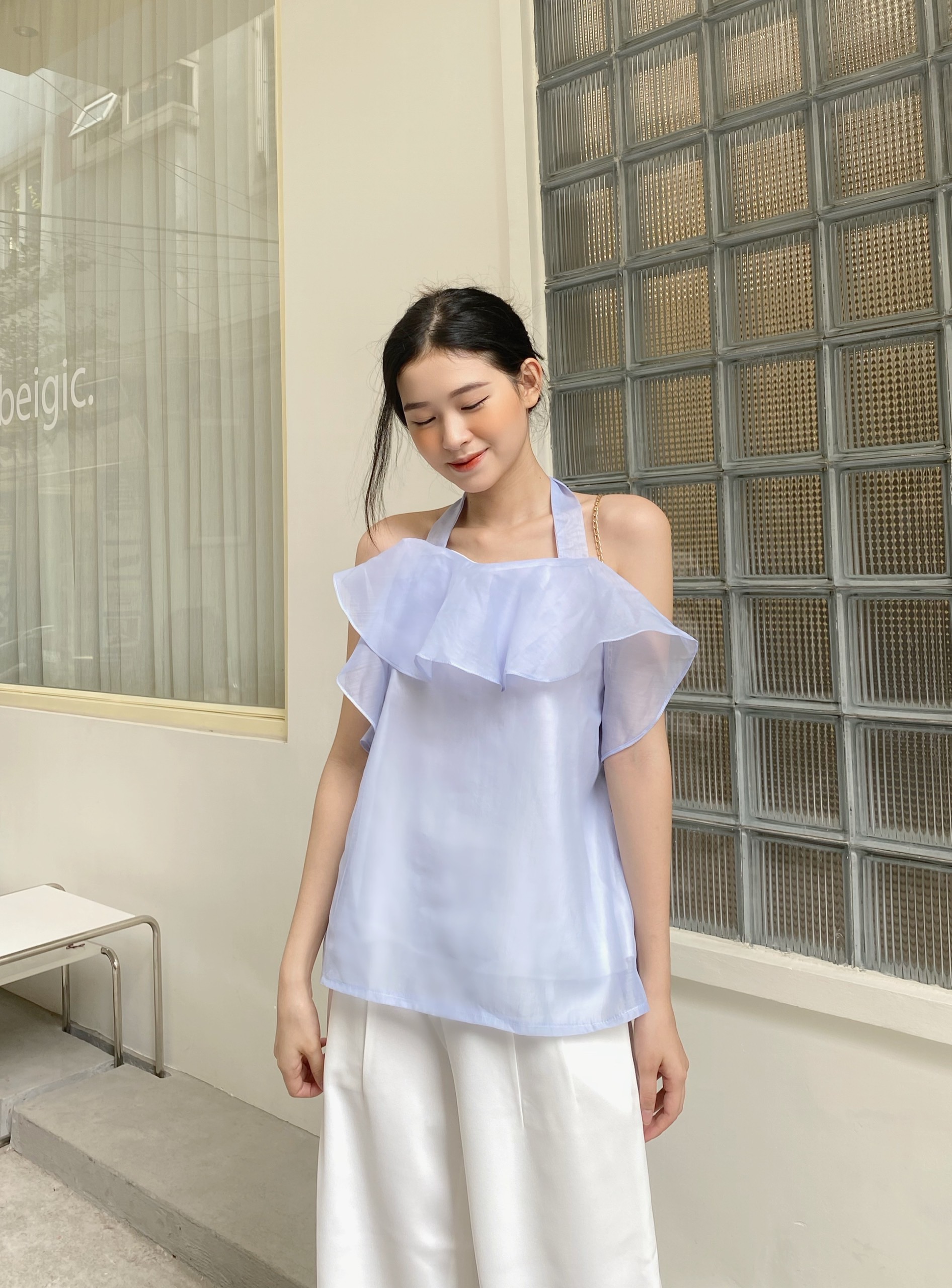 YU CHERRY | Áo nữ Tie Back Top YA369