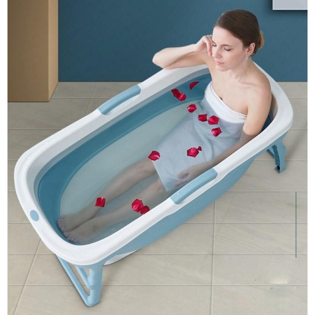 Bồn tắm gấp gọn cho người lớn, bồn tắm cho trẻ em, xông hơi thư giãn BT118