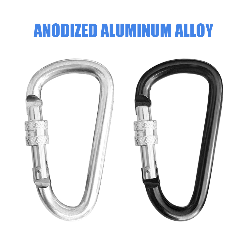 Còi Báo Hiệu Khẩn Cấp Và Móc Khóa Carabiner Chữ D
