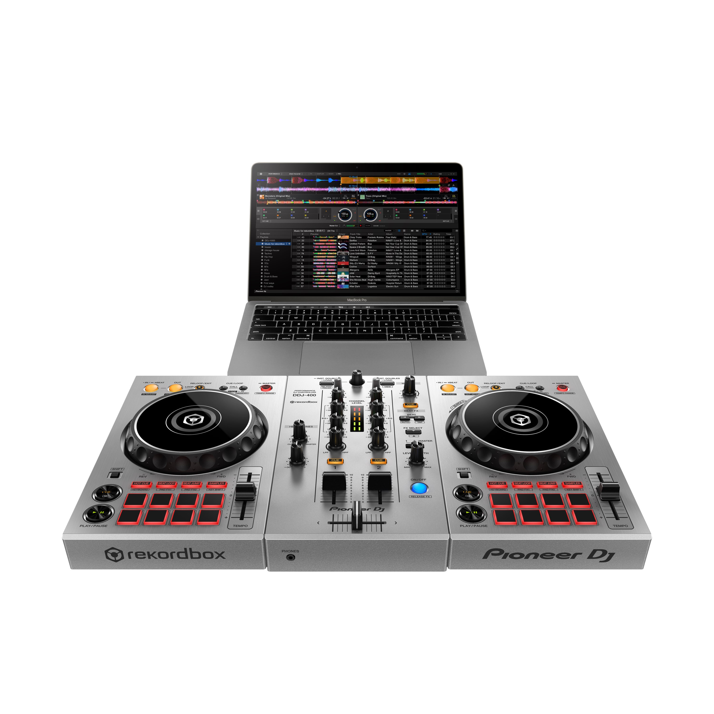 Bàn DJ Controller DDJ-400-S (Pioneer DJ) - Hàng Chính Hãng