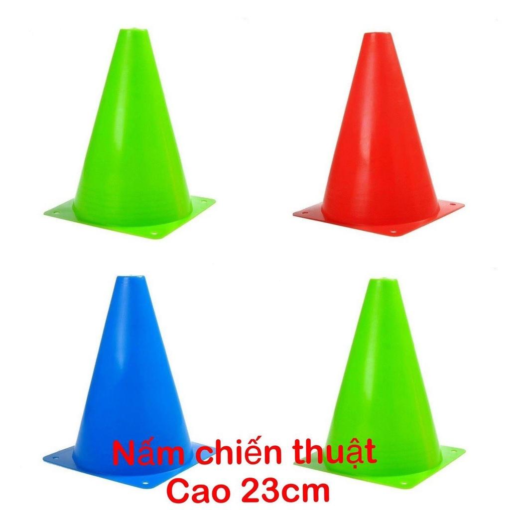 Nấm tập chiến thuật, Nấm lỗ loại 30F Marker, cone chơi thể thao Bóng Đá