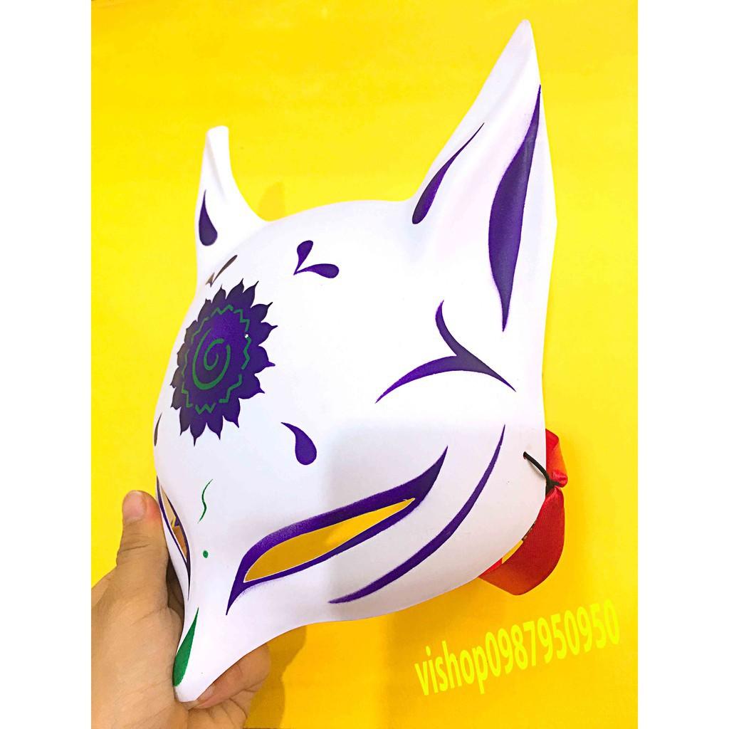 Mặt nạ cáo hồ ly anime hóa trang - mặt nạ hàng đẹp mã KAT68 Yg51