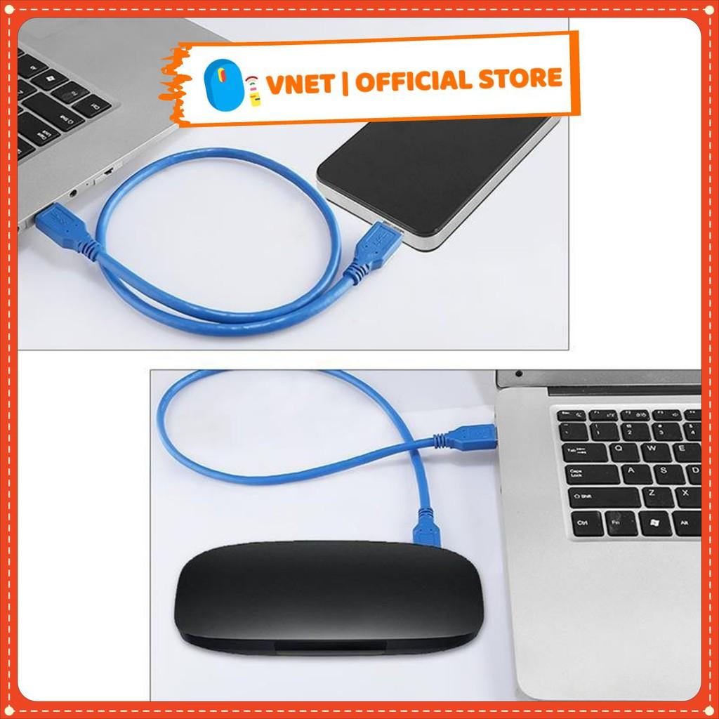 Dây nối USB 2 đầu đực 30cm/ 60cm/ 150cm cao cấp