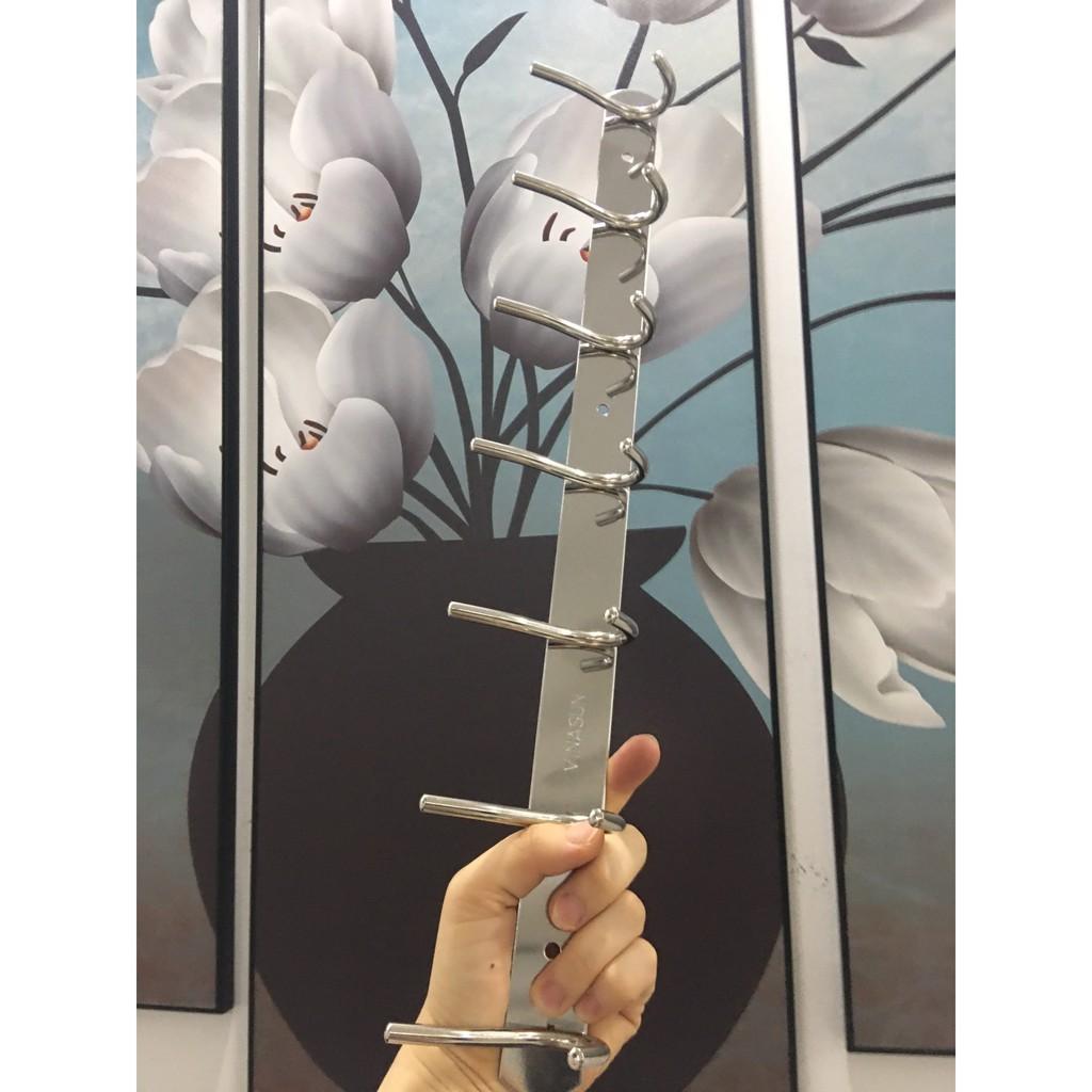 Mắc áo inox không gỉ, móc treo quần áo gắn tường