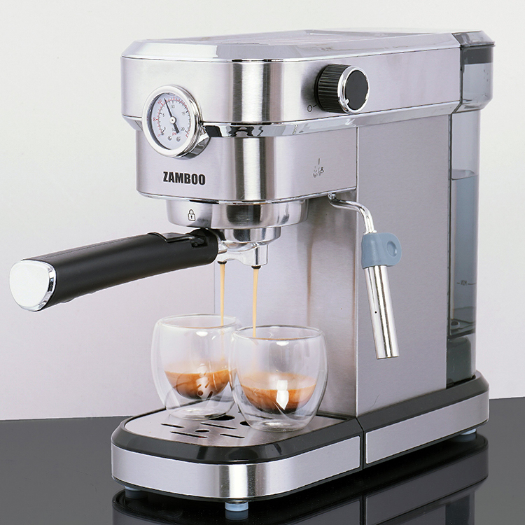 Máy Pha Cà Phê Espresso bán tự động ZAMBOO ZB-95AT - Hàng chính hãng