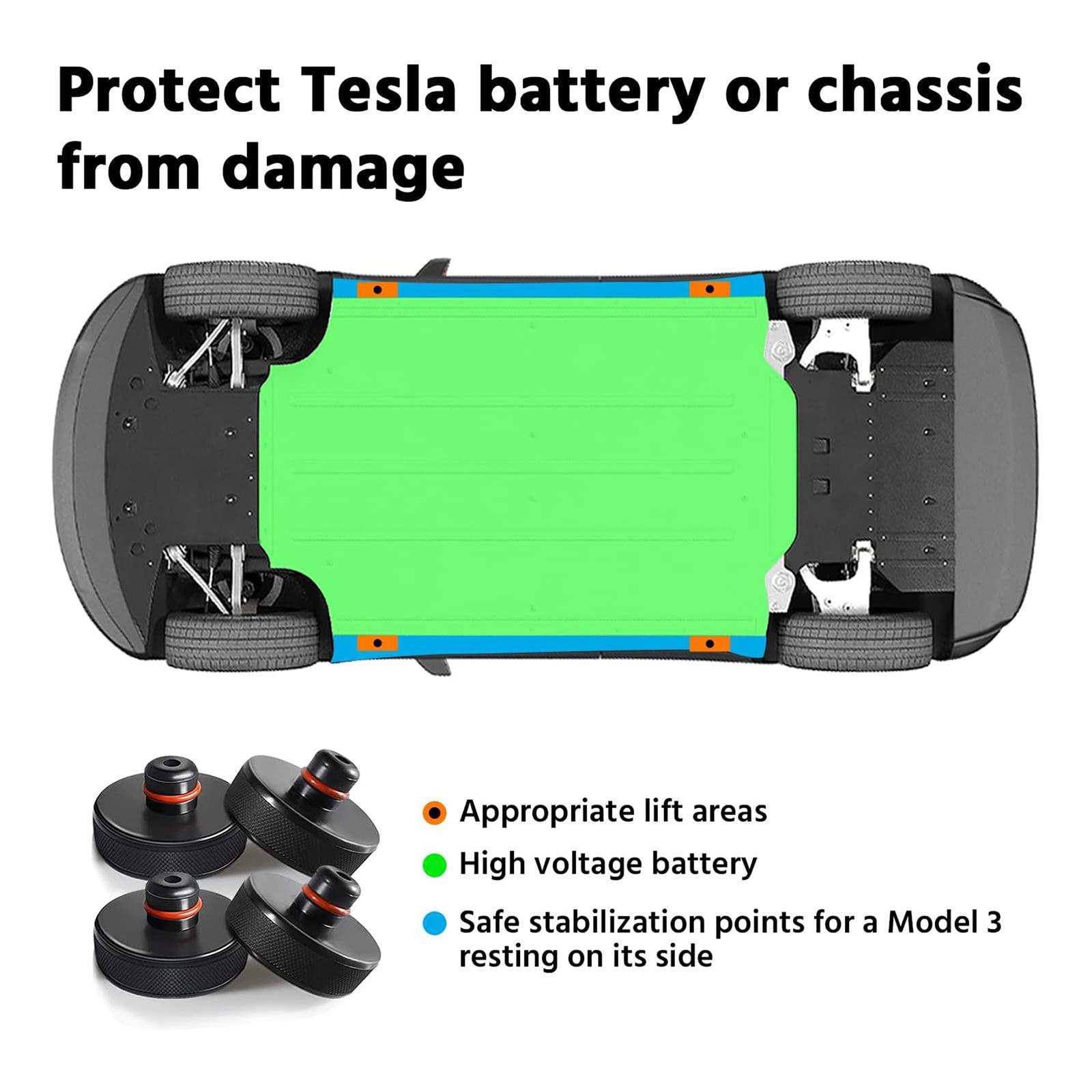 Lifting  Parts Jack Rubber Pad for Tesla  Y