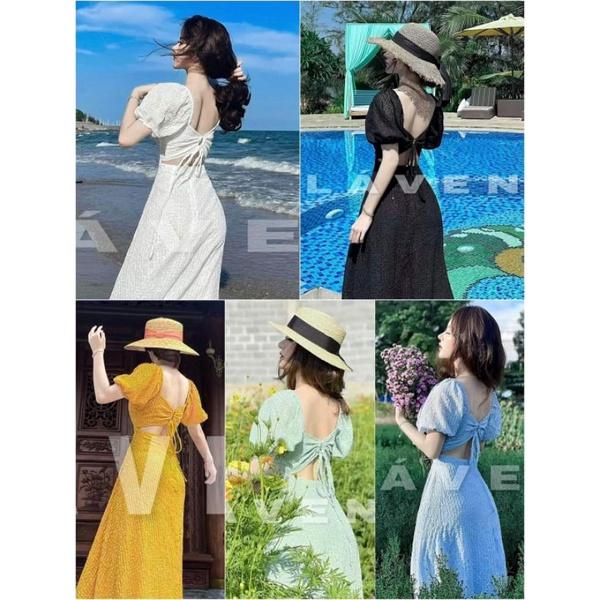 BIG SIZE ĐẦM MAXI VẢI XỐP CÓ MÚT FULL 7 MÀU HÈ RỰC RỠ