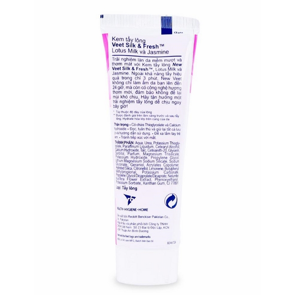 Kem Tẩy Lông Cho Da Thường Silk Và Fresh Veet (50g)