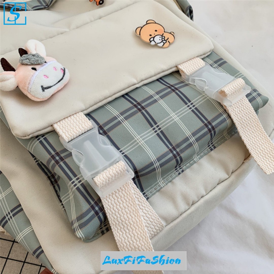 Balo Mini Siêu Dễ Thương, Thiết Kế Đơn Giản MÃ:LFFSB017
