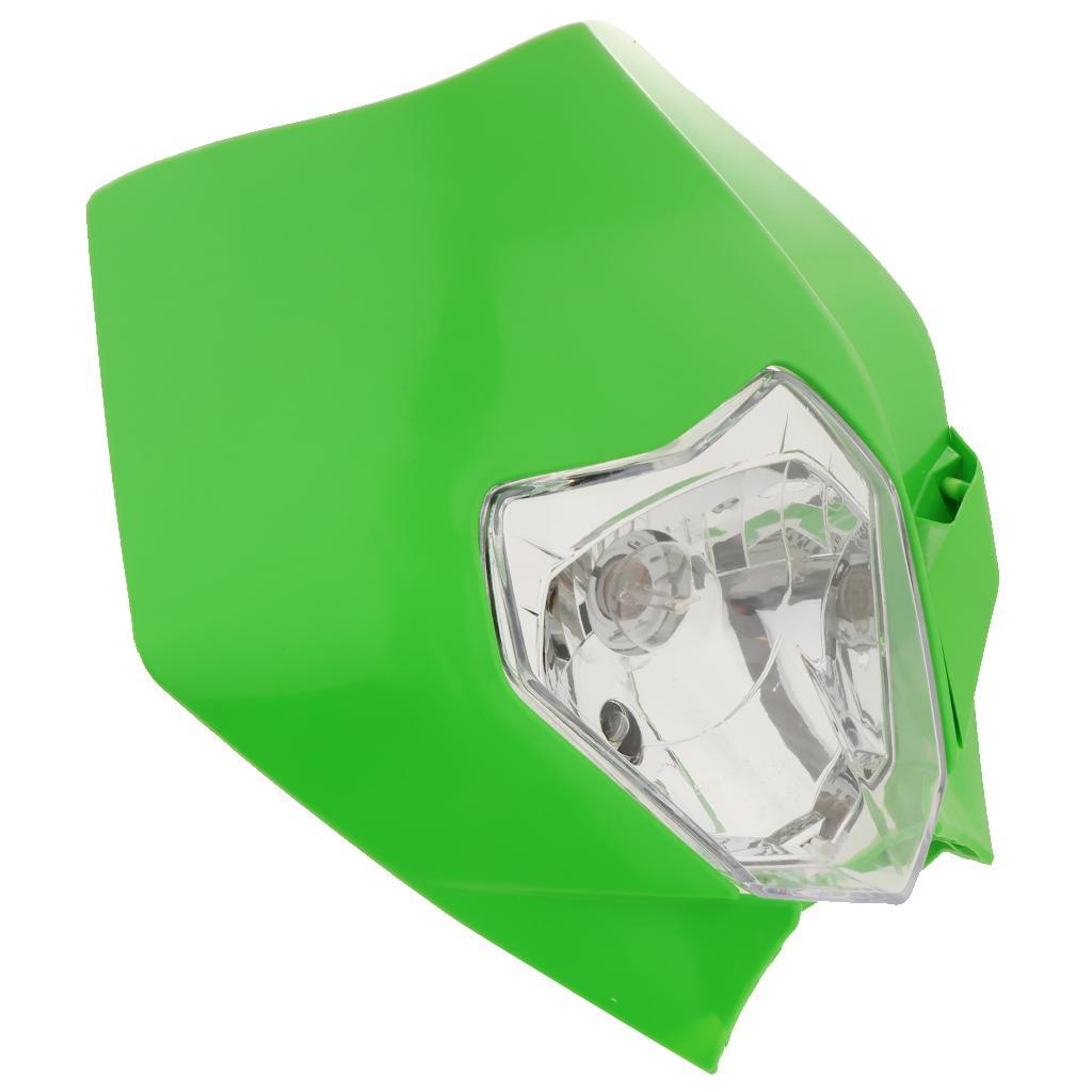 12V Front Head Lamp Headlight Fairing Kit for   Motorcycle Dirt Bike