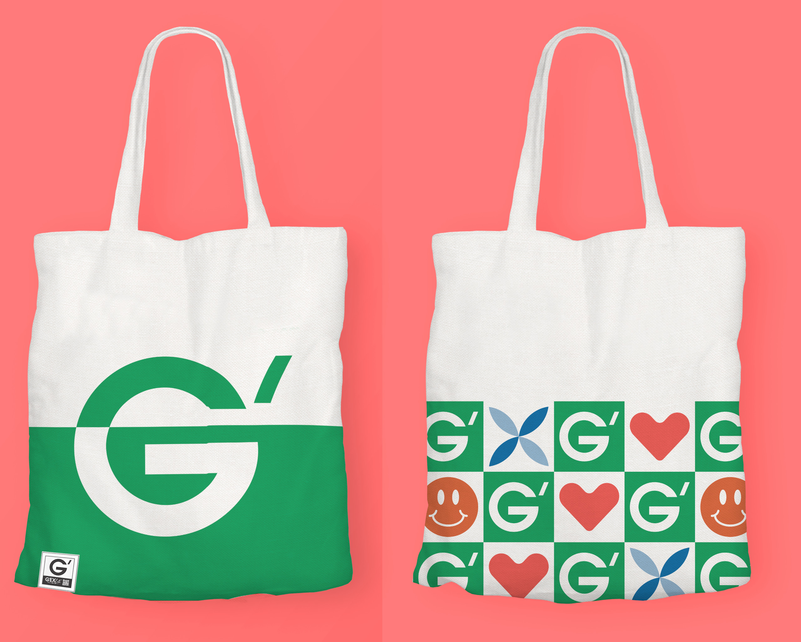 Túi Tote G'EXlife Cao Cấp vải canvas Phong Cách Tiện Lợi