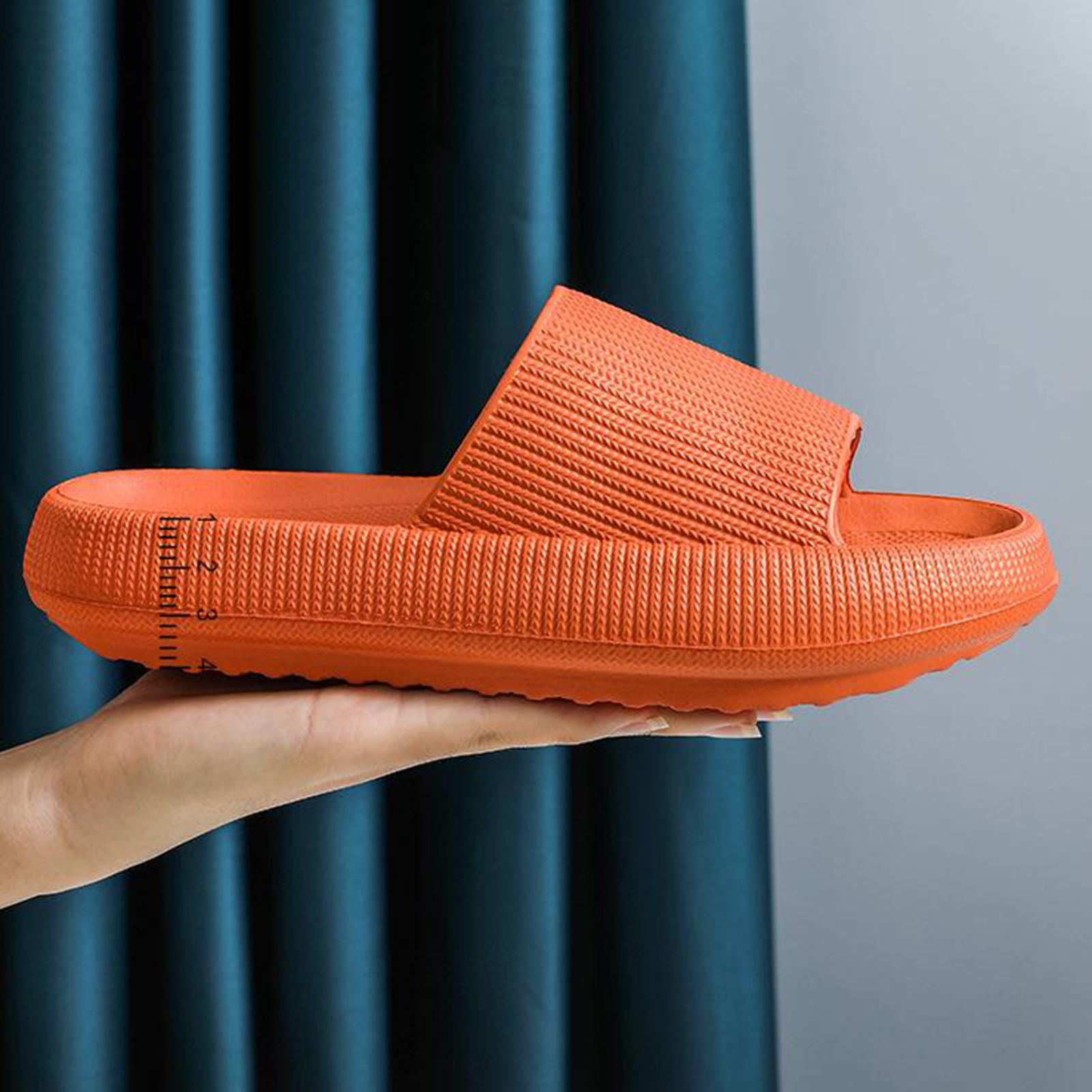 Super Soft Unisex Home Slippers Shoes Non-slip Open Toe House Shower Sandals