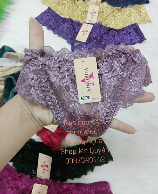 Combo 10 quần lót Ren Lọt Khe cao cấp đủ 10 màu