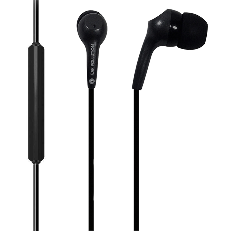 Tai Nghe Có Dây Nhét Tai IFROGZ Audio EarPollution Bolt Plus Earbuds With Mic - Hàng Chính Hãng